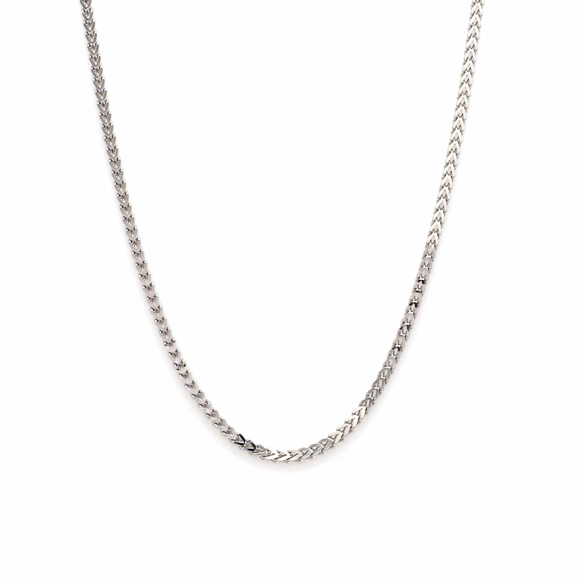 Jewelove™ Chains 1.5mm Japanese Platinum Franco Chain JL PT CH 1064