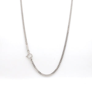 Jewelove™ Chains 1.8mm Platinum Curb Chain Uni-sex JL PT CH 982