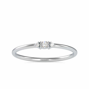 Jewelove™ Rings 10 Pointer Oval Cut Diamond Platinum Ring JL PT 0684