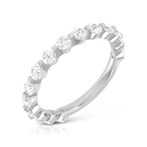 Jewelove™ Rings 15 Diamond Platinum Engagement Ring JL PT R-79