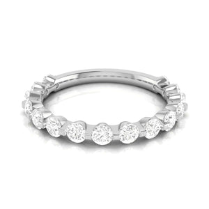 Jewelove™ Rings 15 Diamond Platinum Engagement Ring JL PT R-79