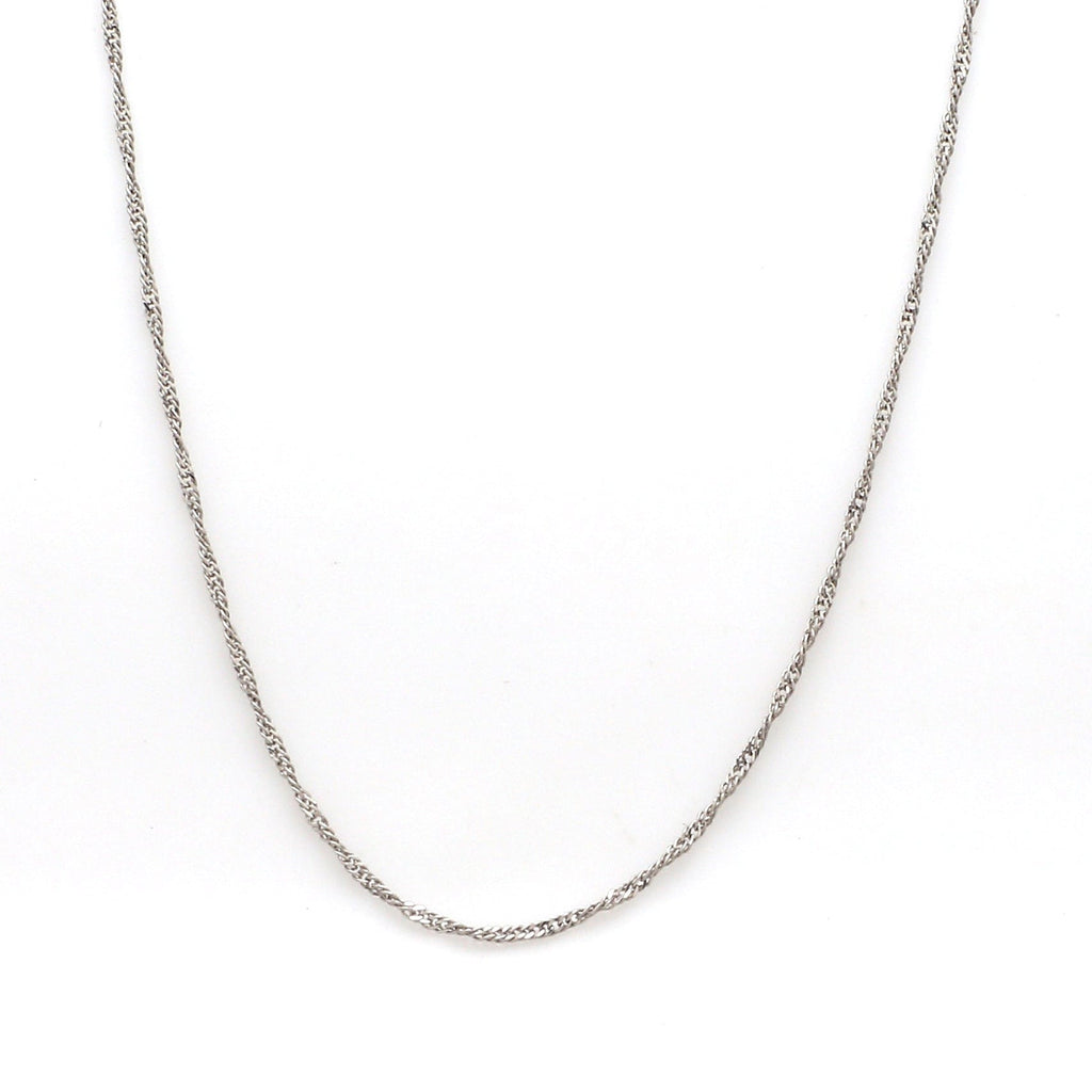 Buy Sterling Silver 1mm Snake Nickel Free Chain Necklace Italy, 22