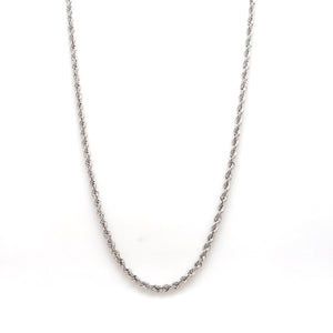 Jewelove™ Chains 2.3mm Cordell Platinum Rope Chain JL PT CH 903