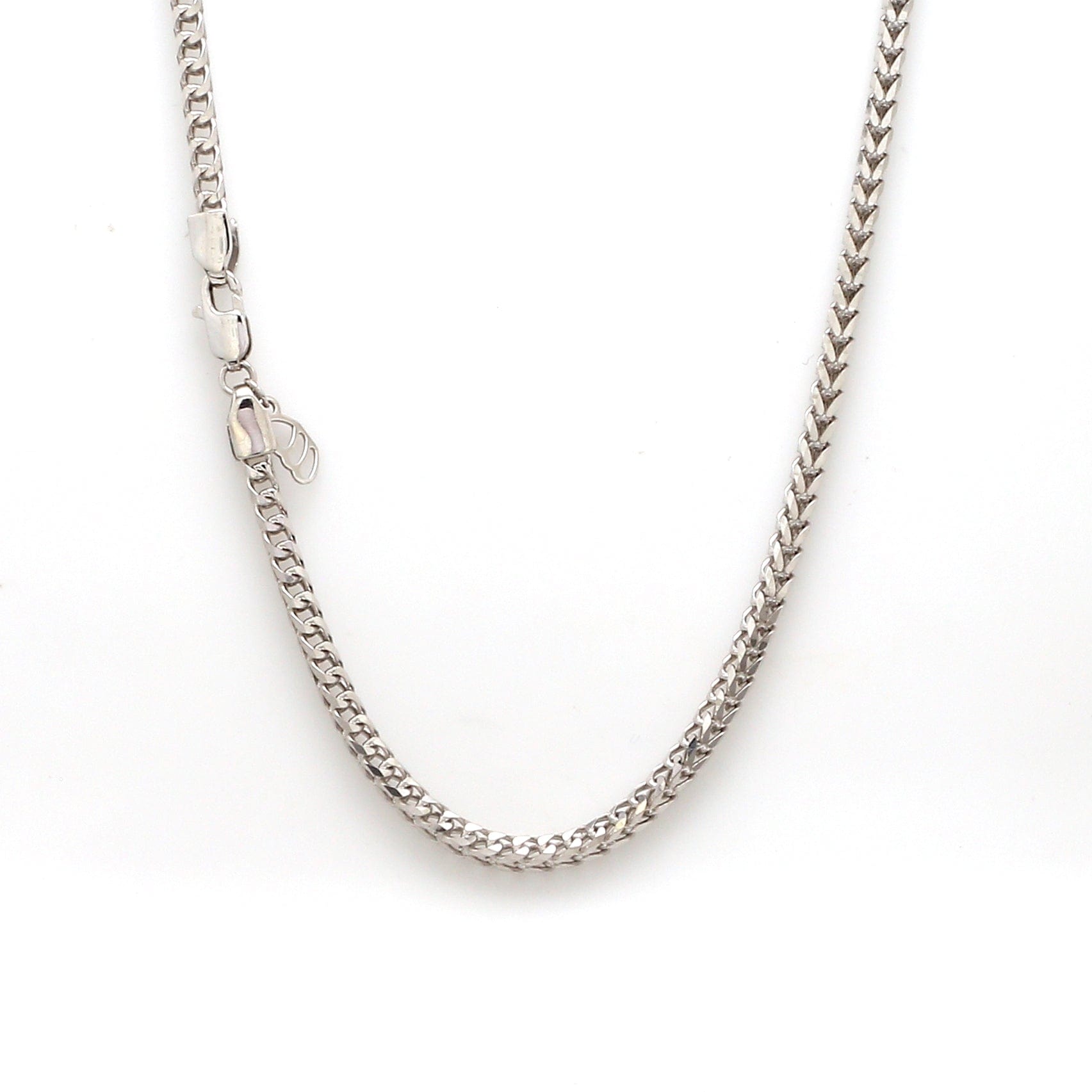 Jewelove™ Chains 2.5mm Japanese Platinum Unisex Chain  JL PT CH 1158