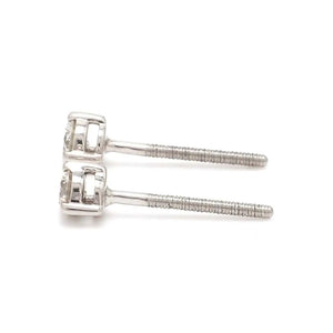 Jewelove™ Earrings VS J 20 pointer Solitaire Diamond Earrings in Platinum SJ PTO E 152