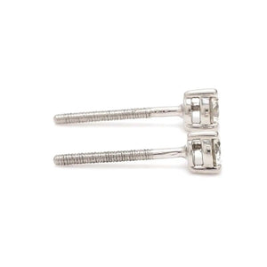 Jewelove™ Earrings VS J 20 pointer Solitaire Diamond Earrings in Platinum SJ PTO E 152