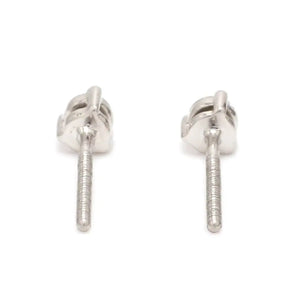 Jewelove™ Earrings VS J 20 pointer Solitaire Diamond Earrings in Platinum SJ PTO E 152