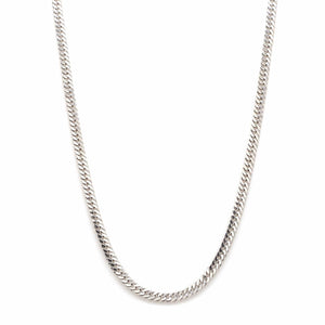 Jewelove™ Chains 3.5mm Japanese Platinum Cuban Chain JL PT CH 1005