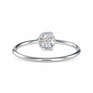 Jewelove™ Rings 3 Marquise Cut Diamond Platinum Engagement Ring JL PT 0668