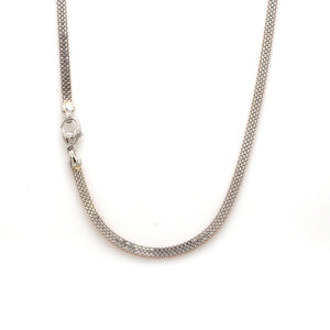 Jewelove™ Chains 3mm Double-Sided Platinum & Rose Gold Unisex Chain JL PT CH 1151