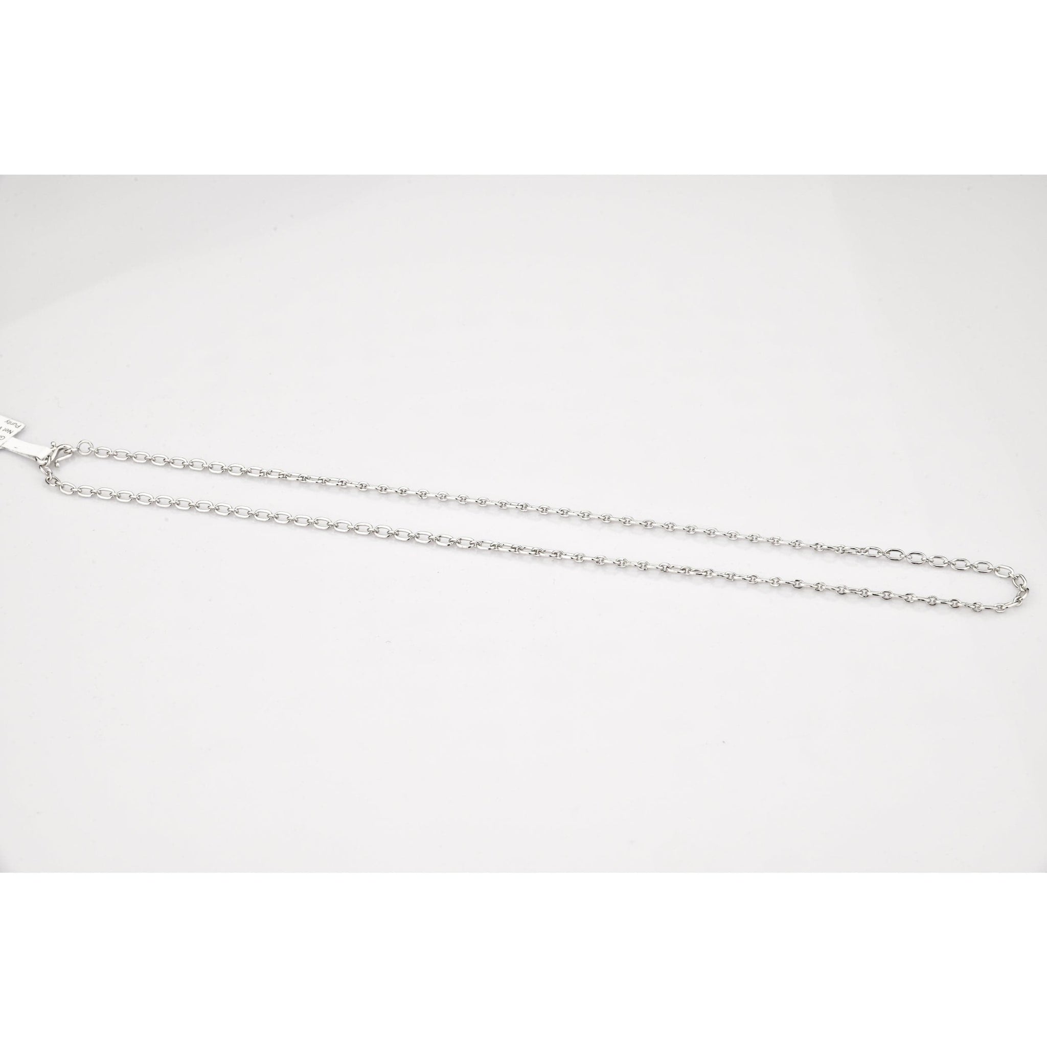 Jewelove™ Chains 3mm Oval Platinum Cable Chain JL PT CH 837