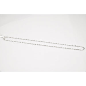 Jewelove™ Chains 3mm Oval Platinum Cable Chain JL PT CH 837