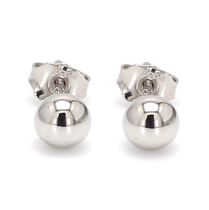 Jewelove™ Earrings 5mm Platinum Ball Earrings Studs JL PT E 187