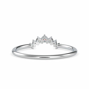 Jewelove™ Rings 7 Diamond Platinum Engagement Ring JL PT 0690