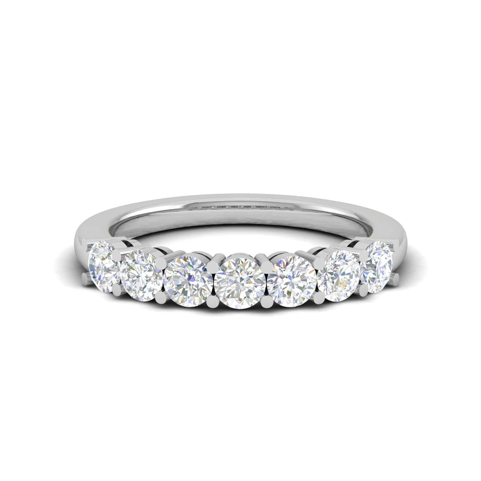 7 Stone 1 Carat Diamond Ring 2024 | favors.com