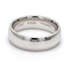 Jewelove™ Rings Men's Band only 7mm Heavy Platinum Wedding Band for Men JL PT 625