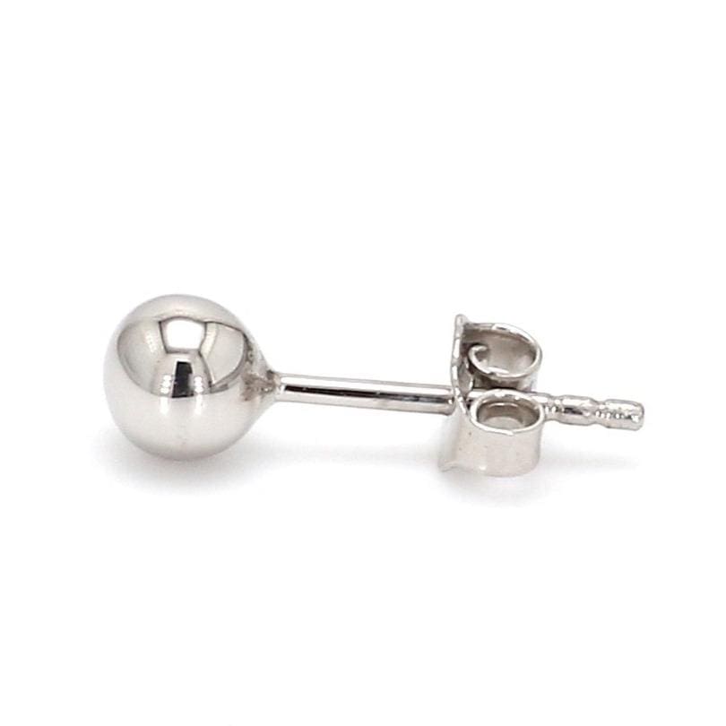 Jewelove™ Earrings 8mm Platinum Ball Earrings Studs JL PT E 295