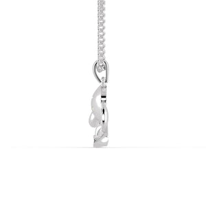 Jewelove™ Pendants Baby Elephant Platinum Diamonds Pendant for Women JL PT P 1297