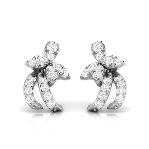 Jewelove™ Earrings Beautiful Platinum Diamond Earrings for Women JL PT E OLS 16