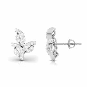 Jewelove™ Earrings Beautiful Platinum Diamond  Earrings for Women JL PT E OLS 32