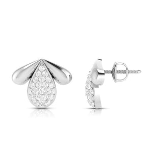 Jewelove™ Pendants & Earrings Beautiful Platinum Diamond Pendant Set for Women JL PT P 41-A