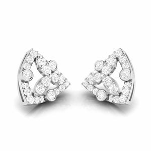 Beautiful Platinum Earrings with Diamonds for Women JL PT E ST 2025