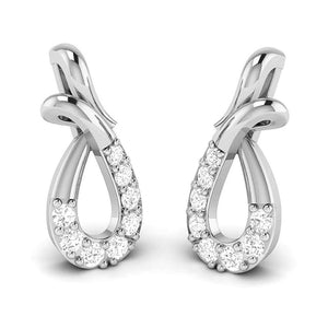 Jewelove™ Pendants & Earrings Earrings only Beautiful Platinum with Diamond Pendant Set for Women JL PT P 2420