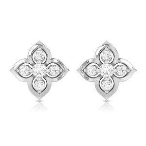 Jewelove™ Pendants & Earrings Beautiful Platinum with Diamond Pendant Set for Women JL PT P 2424