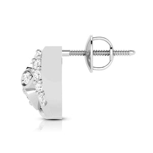 Jewelove™ Pendants & Earrings Beautiful Platinum with Diamond Pendant Set for Women JL PT P 2426