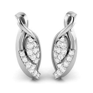 Jewelove™ Pendants & Earrings Beautiful Platinum with Diamond Pendant Set for Women JL PT P 2427