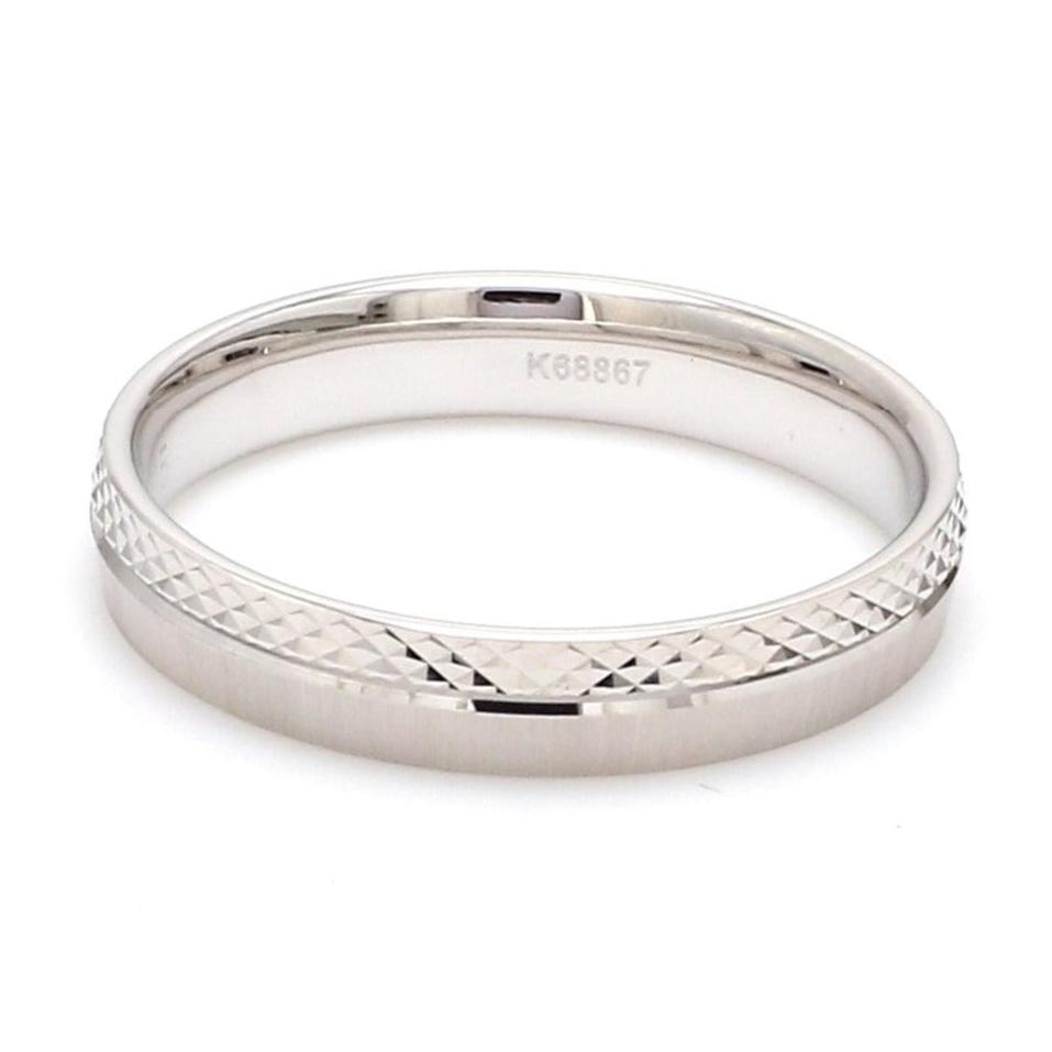 Jewelove™ Rings Better Half Japanese Platinum Rings for Couples JL PT 942