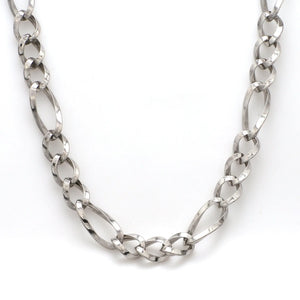 Jewelove™ Chains Circular Links Platinum Chain for Men JL PT 716