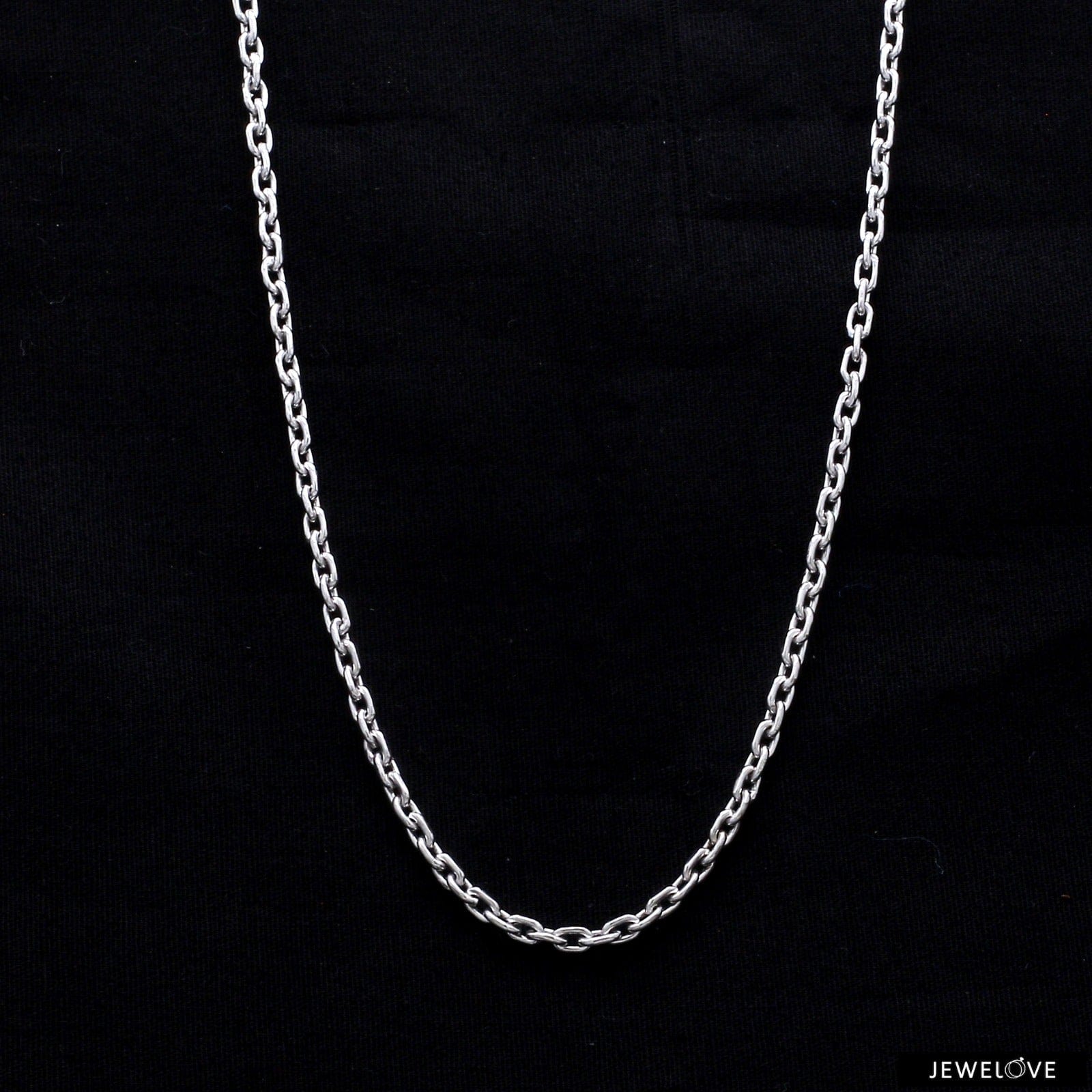 Jewelove™ Chains Classic Platinum Linked Chain JL PT CH 772