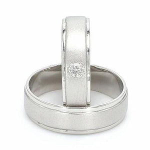 Jewelove™ Rings Classic Platinum Love Bands SJ PTO 104-A