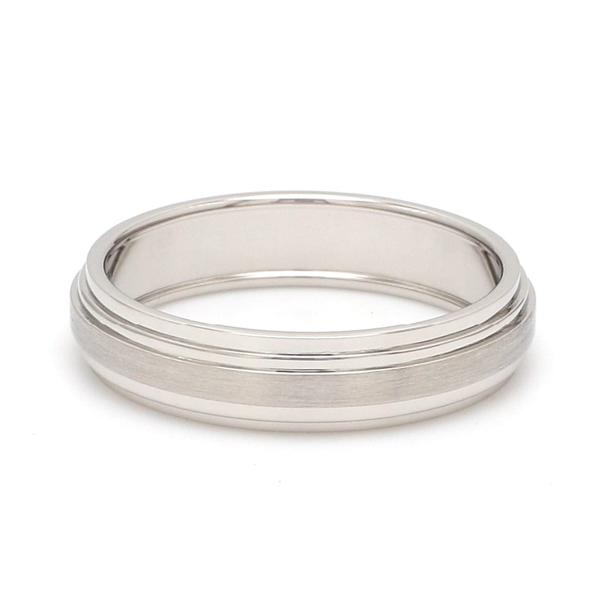 Jewelove™ Rings Classic Yet So Different Platinum Couple Rings JL PT 909