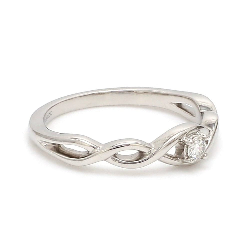 Jewelove™ Rings Classic Yet So Different Platinum Couple Rings JL PT 909