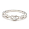 Jewelove™ Rings SI IJ / Women's Band only Classic Yet So Different Platinum Couple Rings JL PT 909