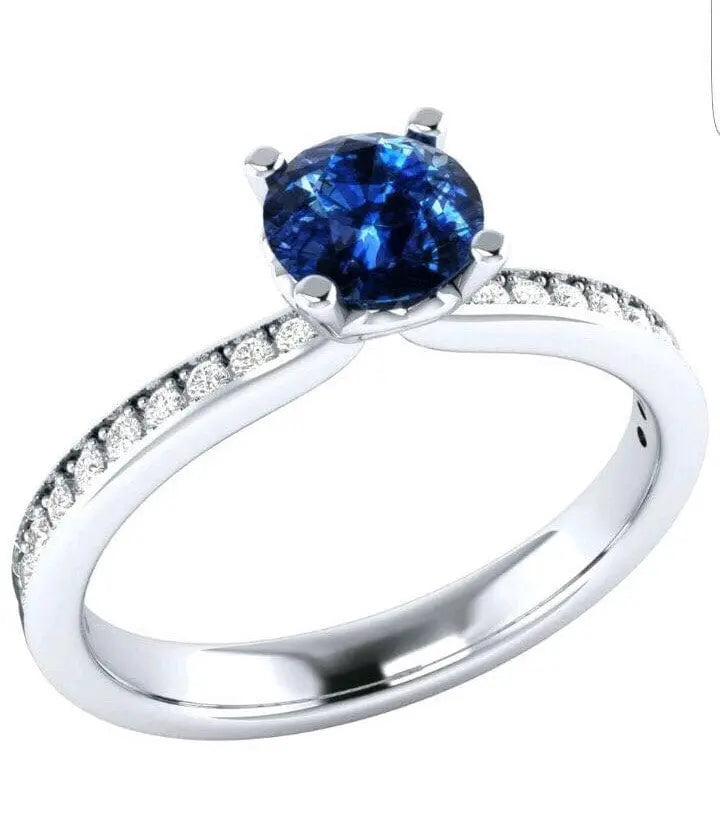 Platinum Vintage Diamond Engagement ring