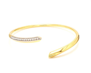 Jewelove™ Bangles & Bracelets Customised 14K Rose Gold Bracelet with Diamonds