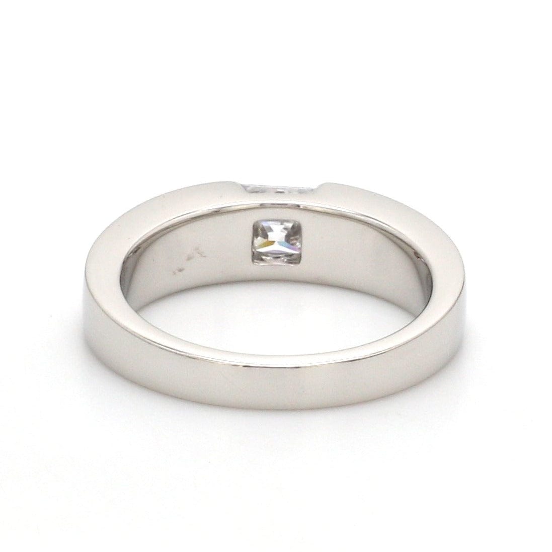 Jewelove™ Customised Platinum Ring with AD