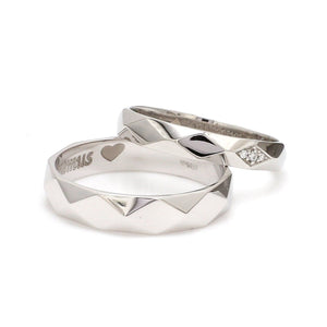 Jewelove™ Rings Customised Platinum Rings Order JL PT 947