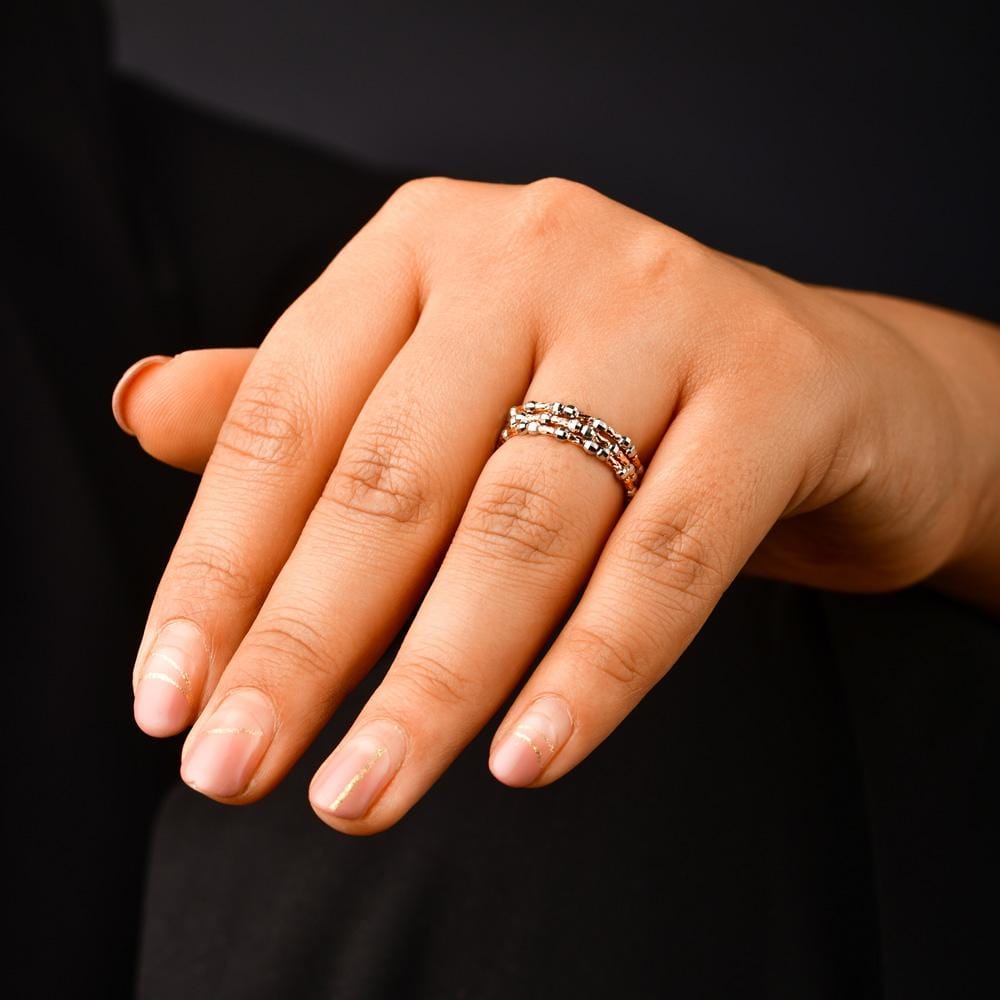Women Gold Ring Designs engagement daily wear Rose Gold Engagement Ring,  Vintage Engagement Rings, D | Vintage, Lotus