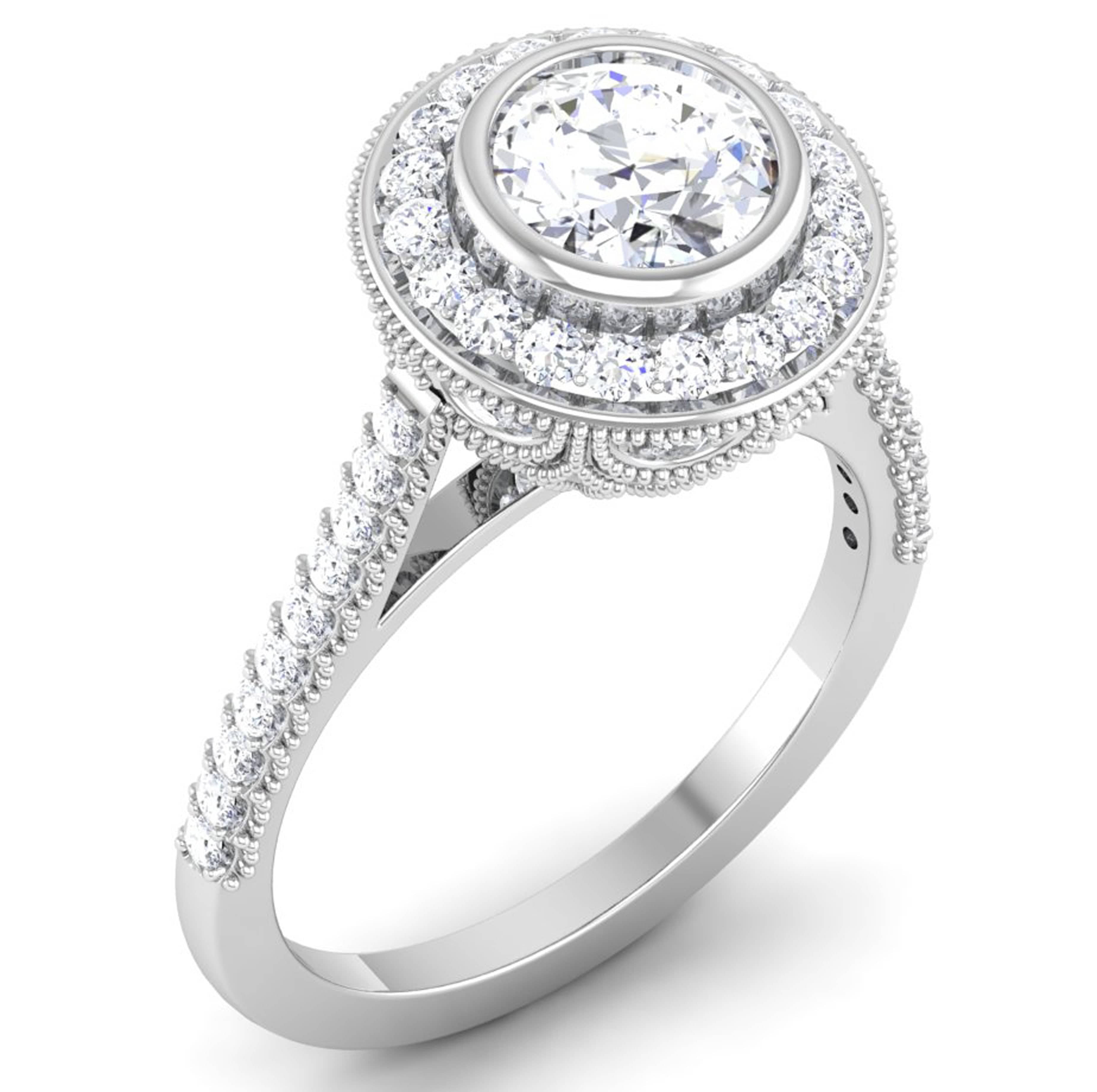 Krishna Women's Real Diamond Girl Engagement Ring at Rs 62000 in Ajmer