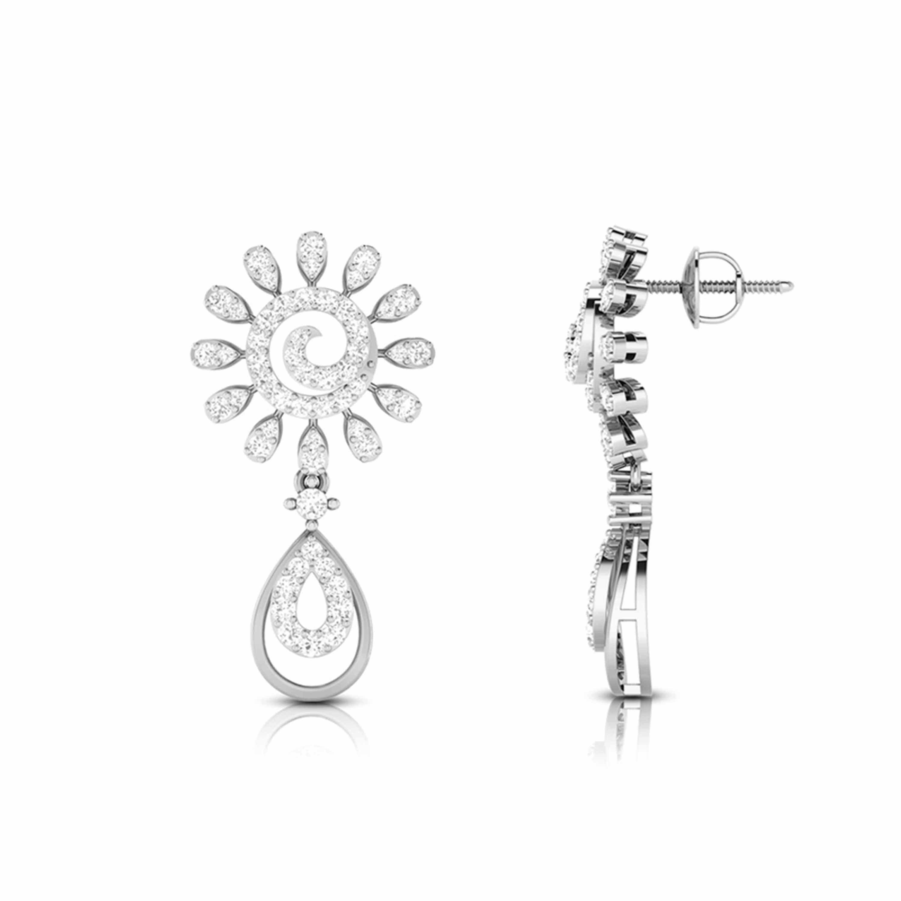 Buy Zavi Diamond Earring Online From Kisna