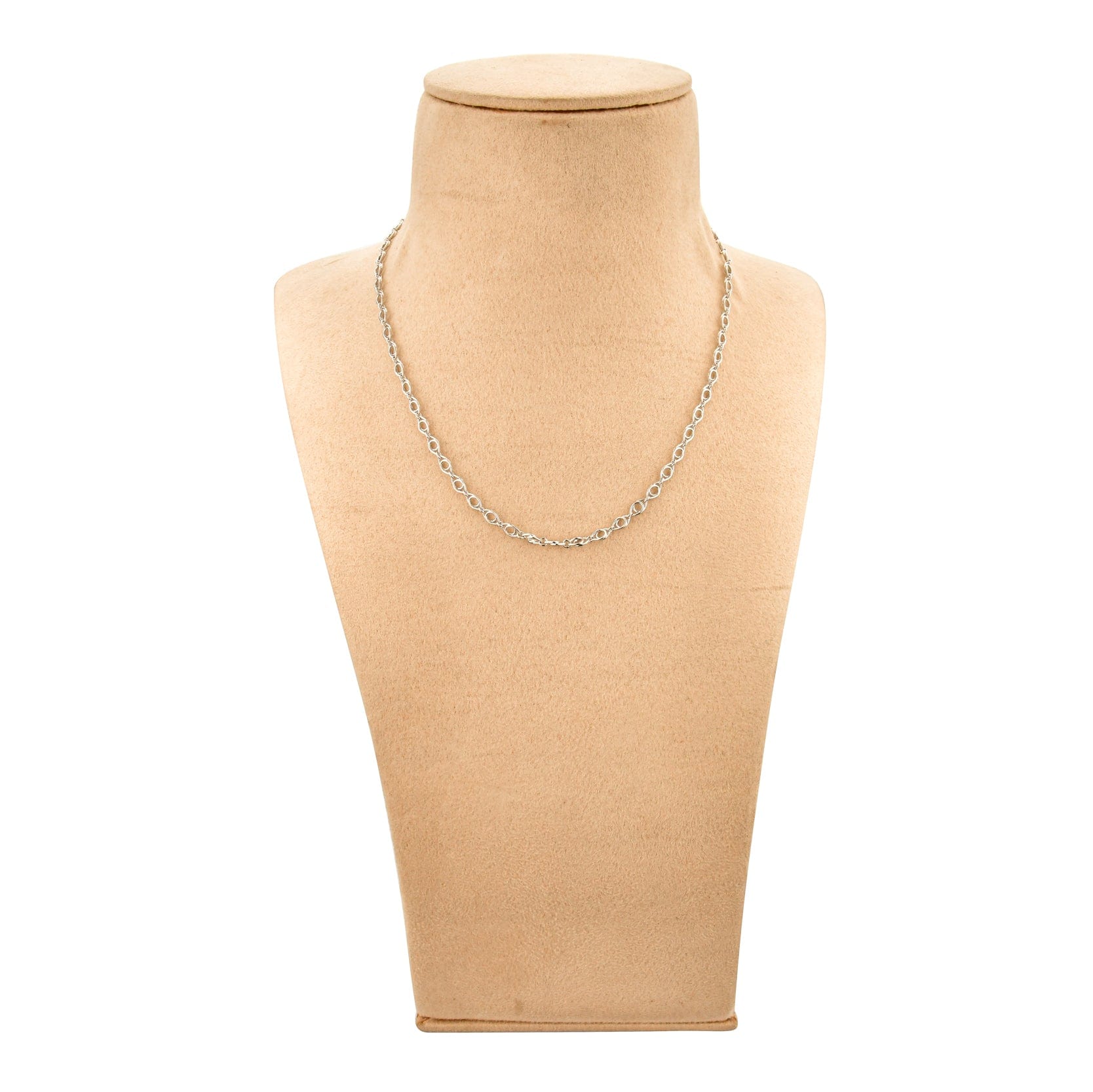 Jewelove™ Chains Designer Interlinked Platinum Chain JL PT CH 833