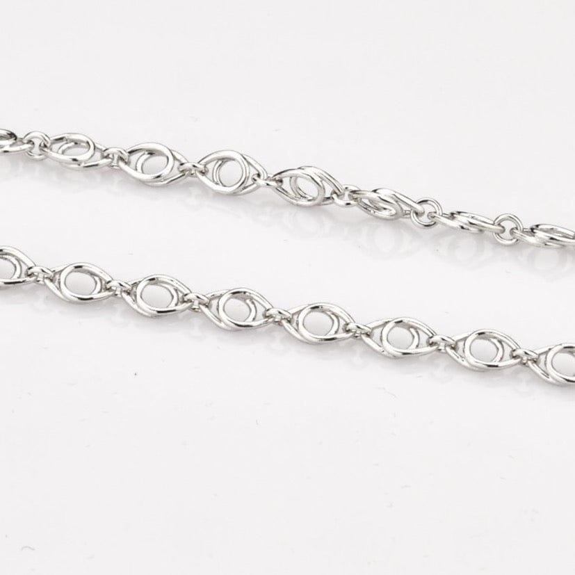 Jewelove™ Chains Designer Interlinked Platinum Chain JL PT CH 833