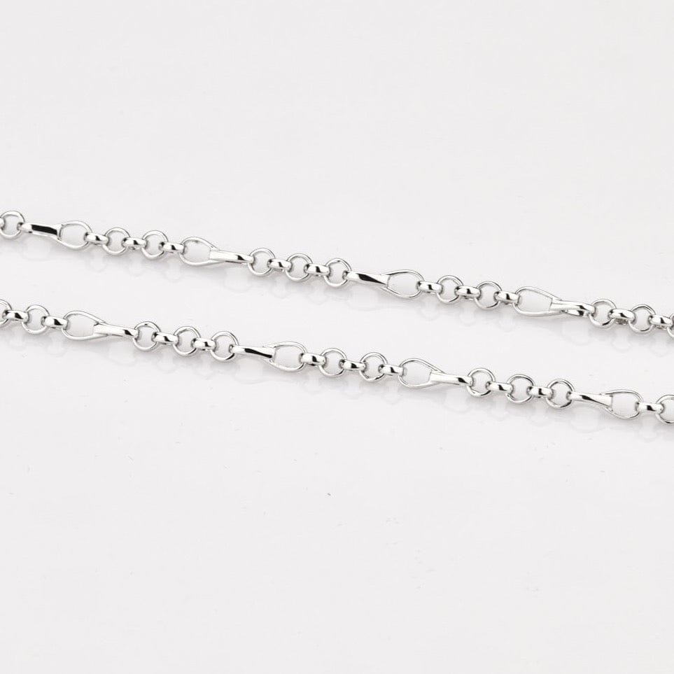 Jewelove™ Chains Designer Linked Platinum Chain JL PT CH 1172