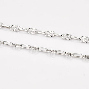 Jewelove™ Chains Designer Linked Platinum Chain JL PT CH 824