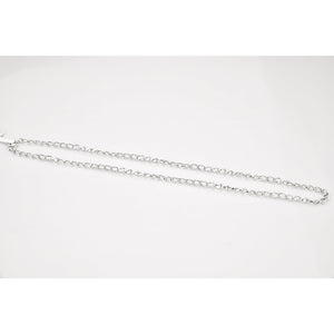 Jewelove™ Chains Designer Linked Platinum Chain with a Twist JL PT CH 829