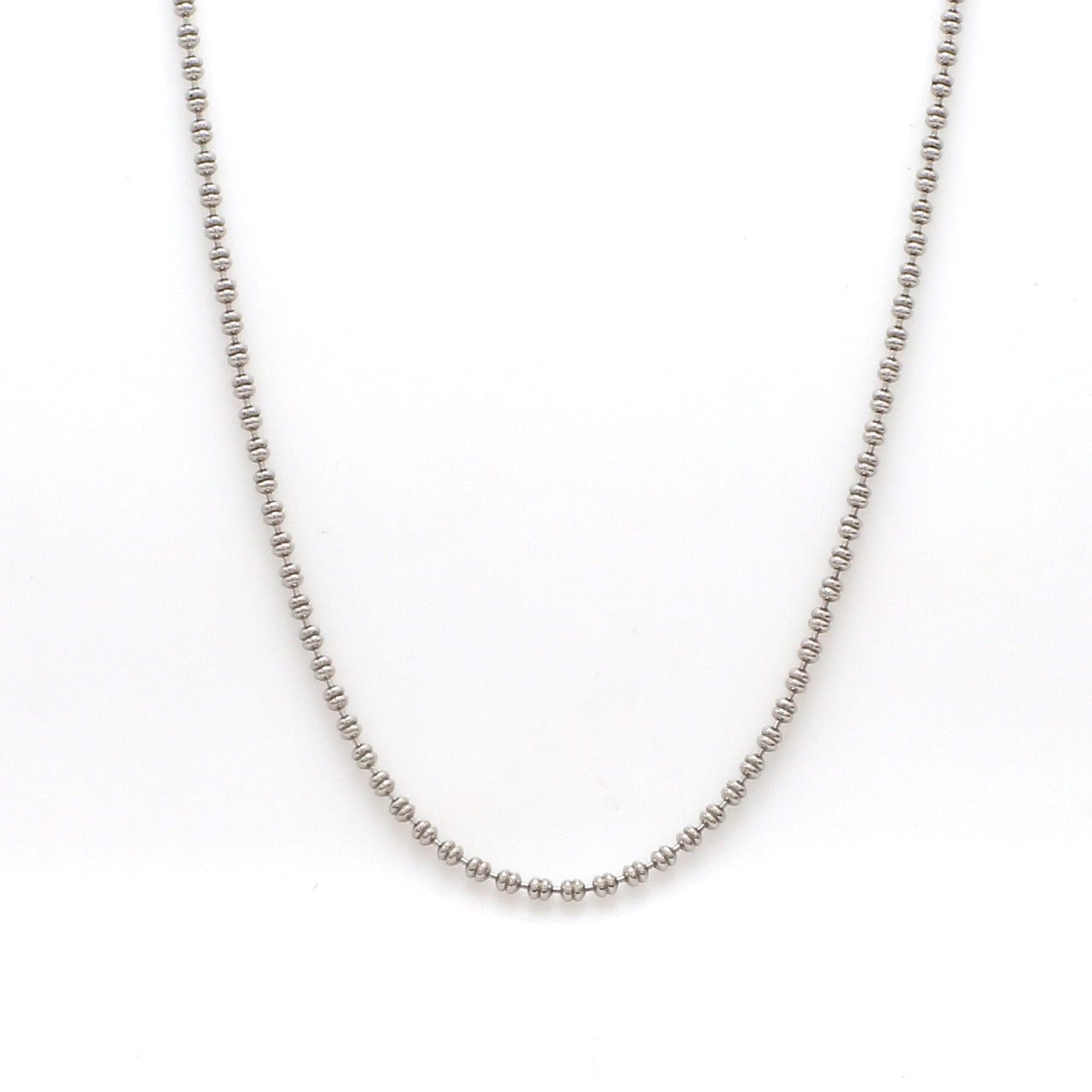 Jewelove™ Chains Designer Platinum Balls Chain JL PT CH 1117